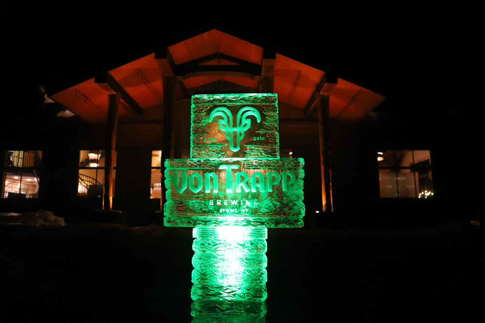von trapp ice sculpture