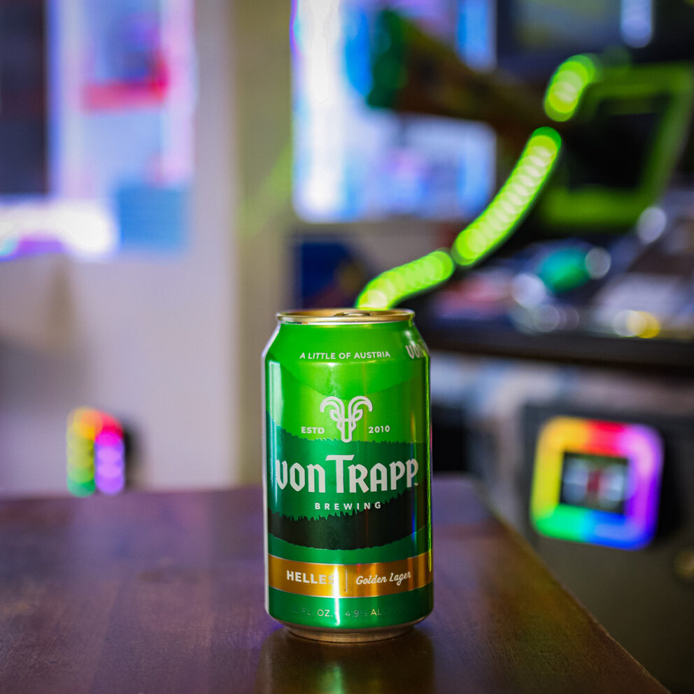 can of helles on table