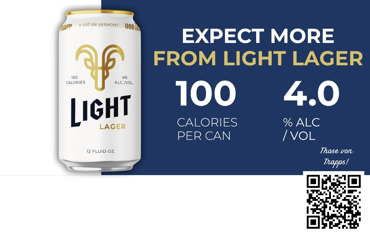 a can of beer with text